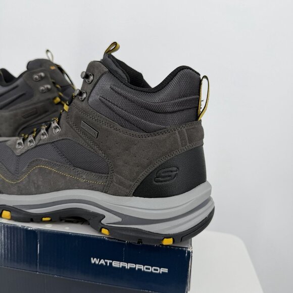Skechers Men's Trego Pacifico Waterproof Hiking Boots size 13 Relaxed Fit Air-Co - Picture 3 of 11